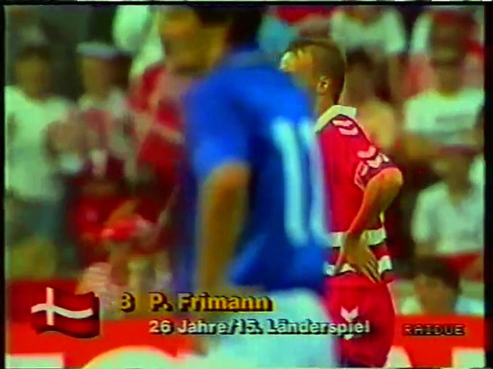 Denmark vs Italy - 1988