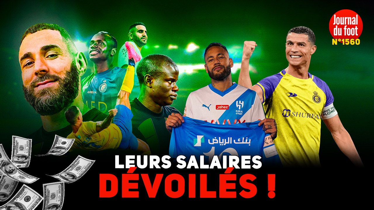 BENZEMA, Ronaldo, NEYMAR... Les plus GROS SALAIRES SAOUDIENS DÉVOILÉS !