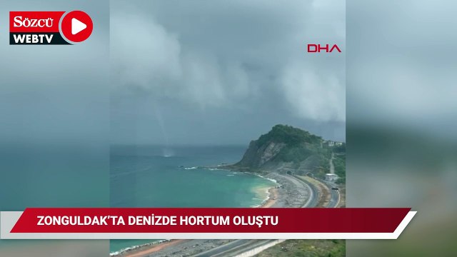 Denizde hortum kamerada