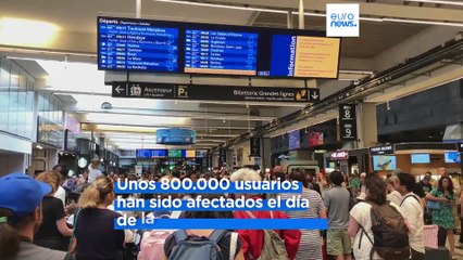 La red de trenes de Francia sufre un sabotaje que provoca parones y cancelaciones en todo el país
