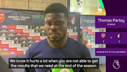 Arsenal ready to challenge again after 'hurt' of last season - Partey