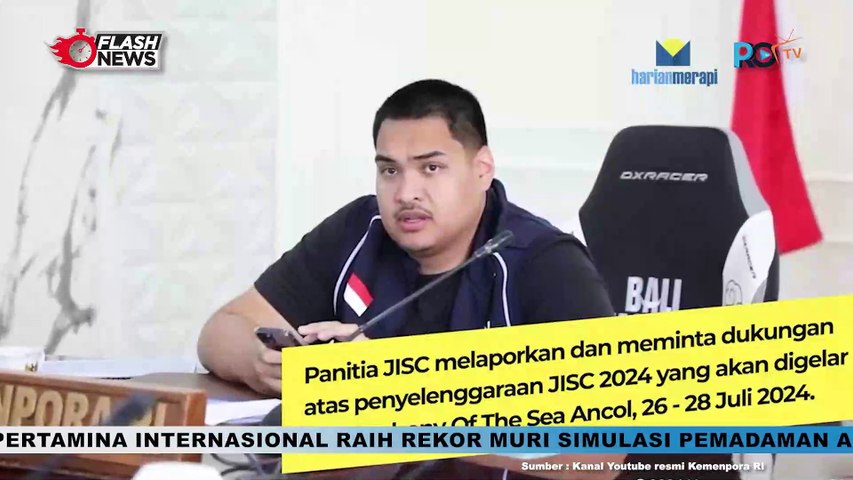 Menpora Terima Audensi Panitia Jakarta International Sailing Championship 2024