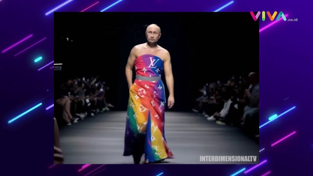 Heboh! Putin Pakai Baju LGBT, Tampil Bareng Tokoh Dunia