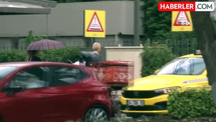 İstanbul Anadolu Yakası'nda yağış etkili oldu