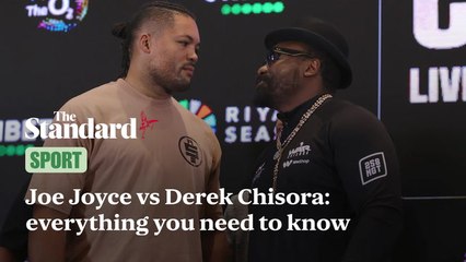 Joe Joyce Vs Derek Chisora: Everything You Need To Know