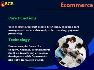 Blue Modern Company Profile Website Application Developer Presentation