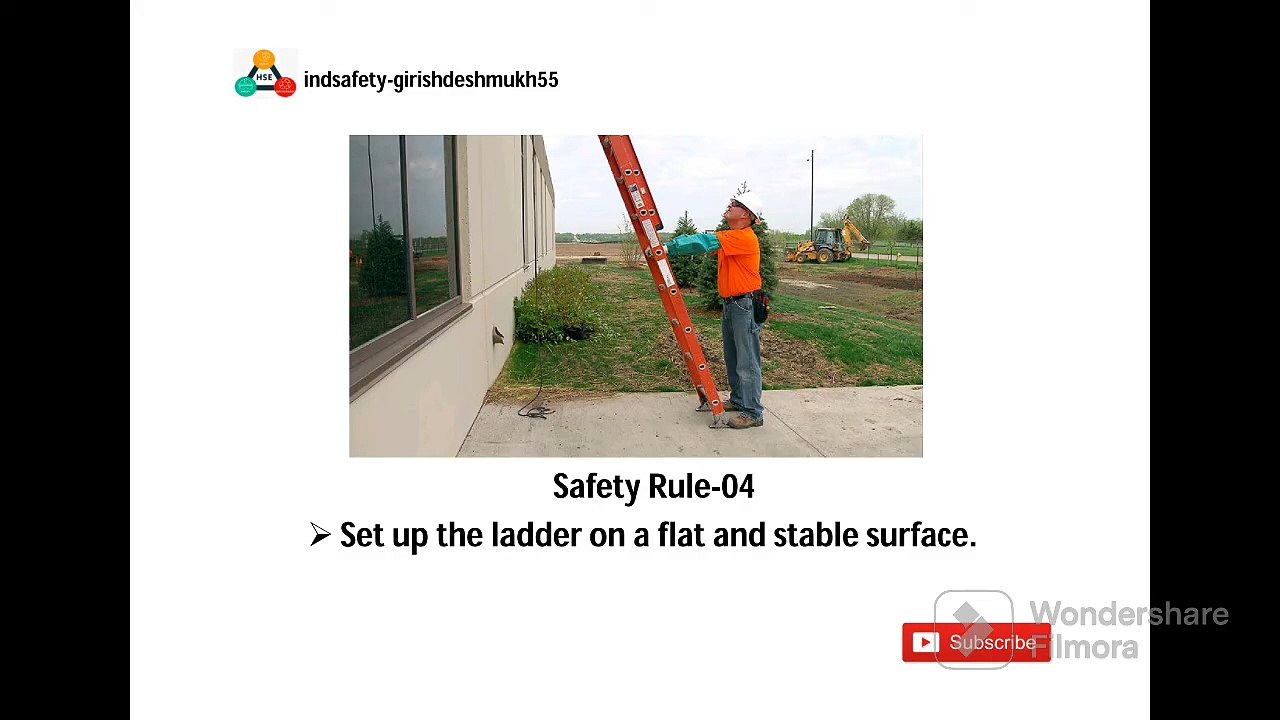 Ladder Safety Rules