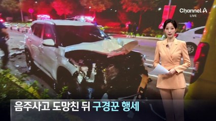 음주사고 도망친 뒤 구경꾼 행세한 운전자