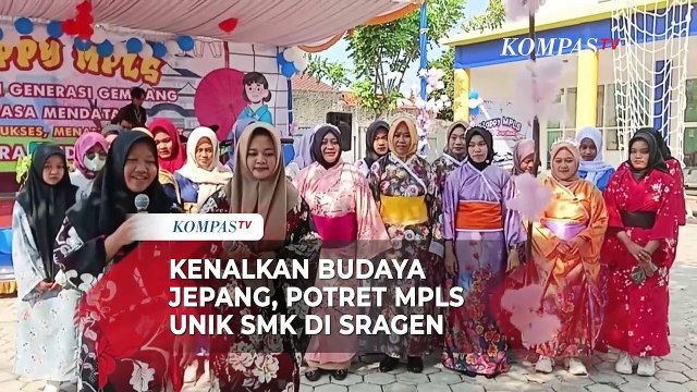 Kenalkan Budaya Jepang kepada Siswa, Potret MPLS Unik SMK di Sragen