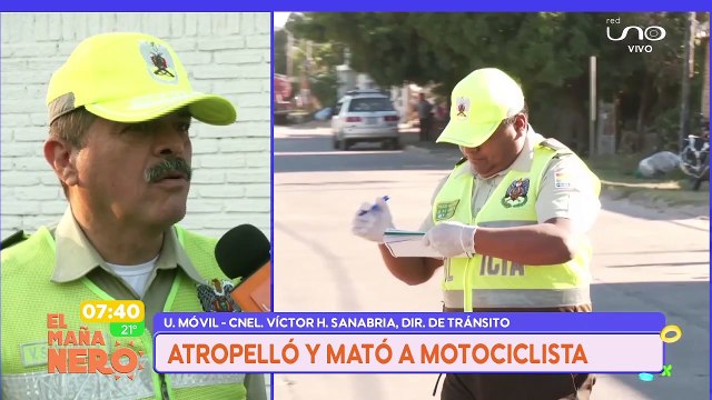 Scz director de Tránsito informa sobre el caso del conductor que atropelló y huyó sin prestar auxilio