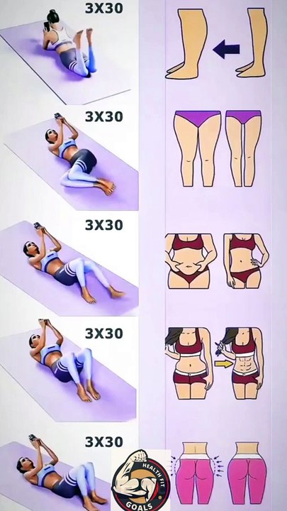 Weight lose exercise while using mobile