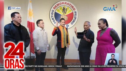 Mungkahi ni Sen. Padilla na bagong pangulo ng PDP: magbitiw sa partido si Sen. Tolentino | 24 Oras