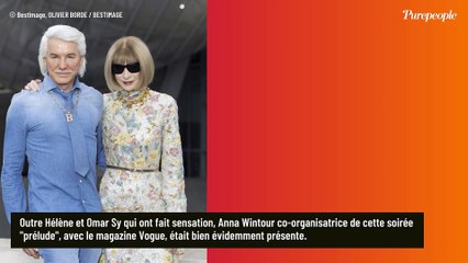 Omar et Hélène Sy radieux, elle opte pour un accessoire génial face à Laure Boulleau, Serena Williams et Natalia Vodianova