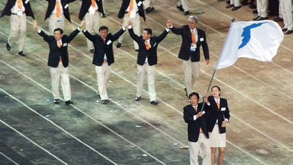 Als Nord- und Südkorea unter vereinter Flagge bei Olympia einliefen