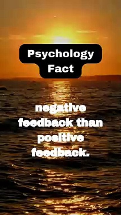 The Power of Perception: Why Negative Feedback Often Resonates Stronger Than Positive Feedback