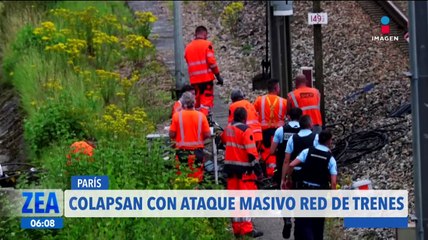 Vándalos atacan la red ferroviaria de alta velocidad de Francia