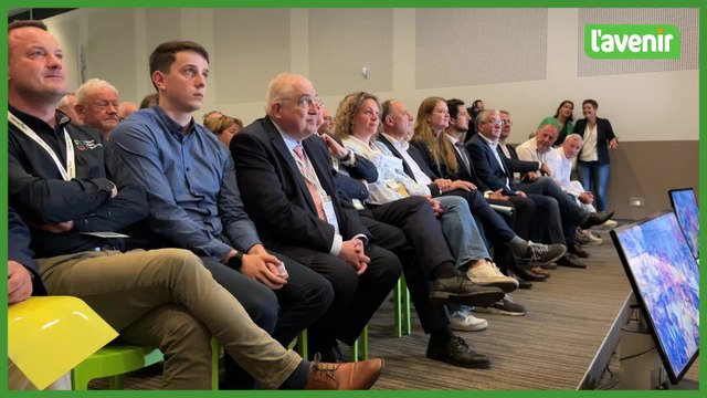 Anne-Catherine Dalcq a fait ses premiers pas en tant que nouvelle ministre wallonne de l’agriculture à la foire de Libramont