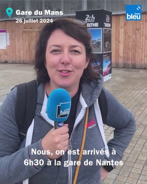 Attaque contre la SNCF : une voyageuse nantaise, coincée à la gare du Mans, ne pourra pas assister à la cérémonie d'ouverture des JO