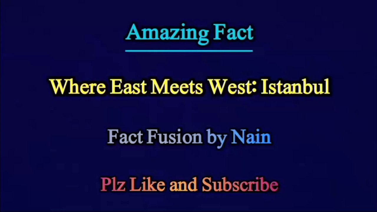 Istanbul: The City That Spans Two Continents