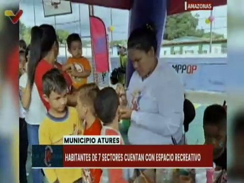 Amazonas | Gobierno nacional reinauguró cancha deportiva en beneficio de 7 sectores del mcpio. Atures