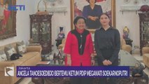 Jelang Mukernas Partai Perindo, Angela Tanoesoedibjo Bertemu Megawati