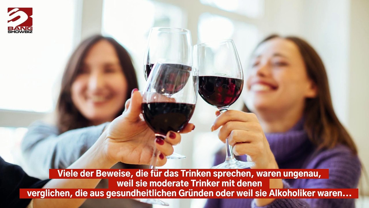 Ein tägliches Glas Wein verbessert die Gesundheit nicht