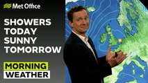 Met Office Morning Weather Forecast 27/07/24 - Sunshine and showers for most