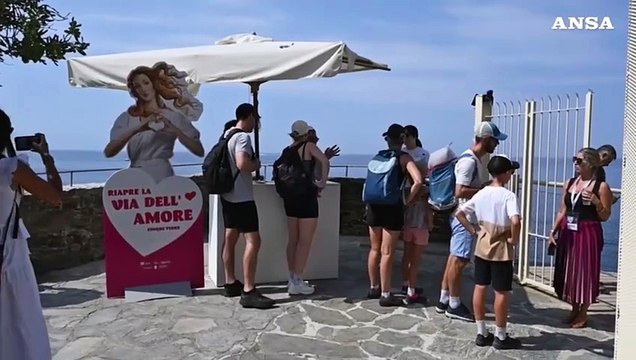 Cinque Terre, dal 9 agosto la Via dell'amore riaperta ai turisti