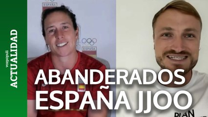 Echegoyen y Cooper, emocionados y honrados por ser los abanderados en los JJOO