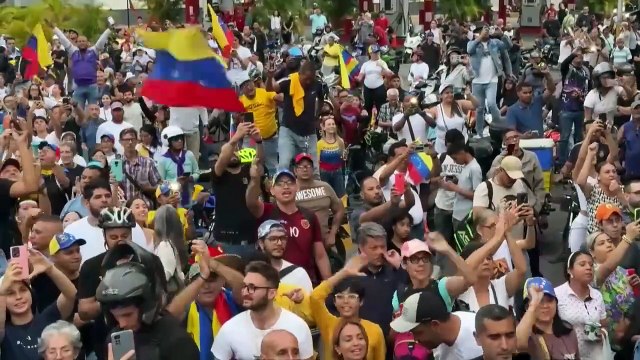 Edmundo González Urrutia y Nicolás Maduro cierran sus campañas presidenciales