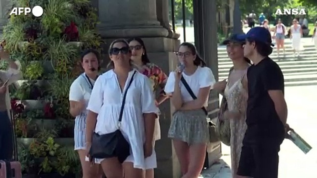 Madrid nella morsa del caldo: le temperature sfiorano i 40 gradi