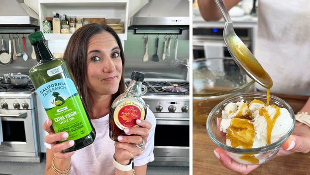 We Tried Making Caramel with Olive Oil and Syrup