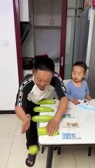 老婆说砍断多少给多少_最后这个是什么意思呢 _爸爸带娃 _呆萌小米宝_萌娃_熊孩子(360P)