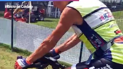 L'impresa di Oriano: 400 km in bici fino a Valles per il Bologna