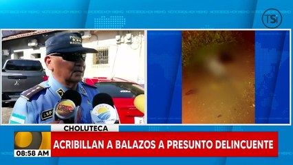 Acribillan a balazos a presunto delincuente