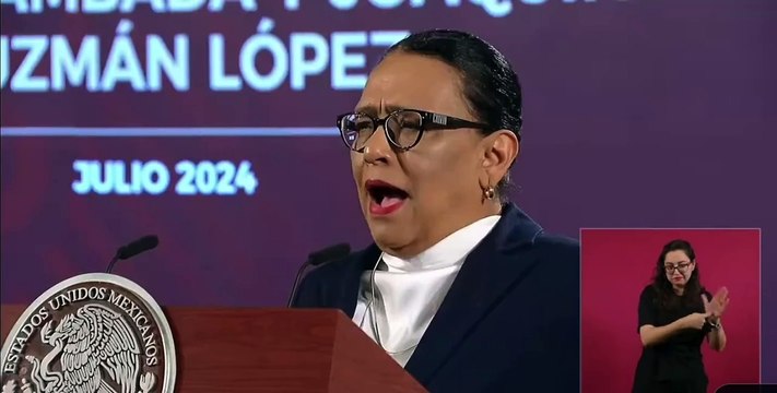 Rosa Icela Rodríguez niega involucramiento de México en la detención de 'El Mayo' Zambada y Joaquín Guzmán López