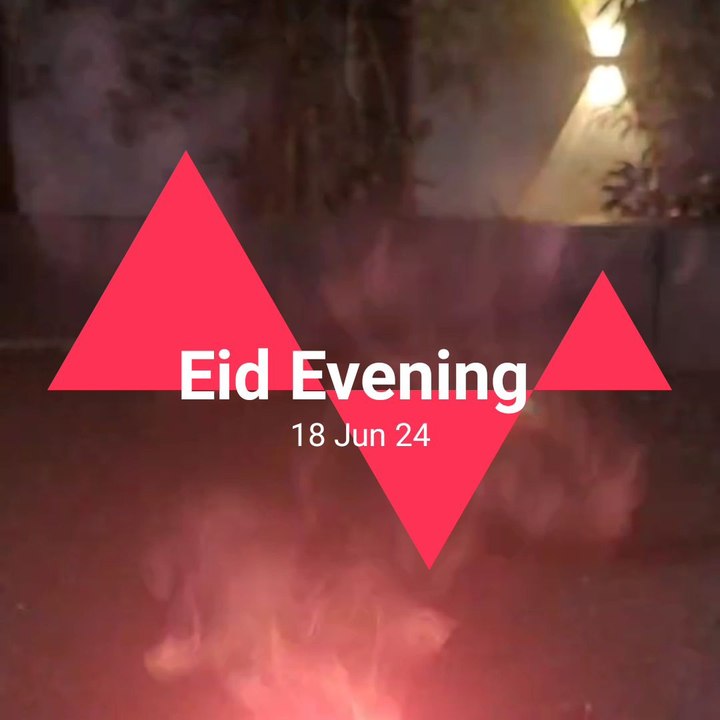 My first video on Dailymotion Eid evening 2024