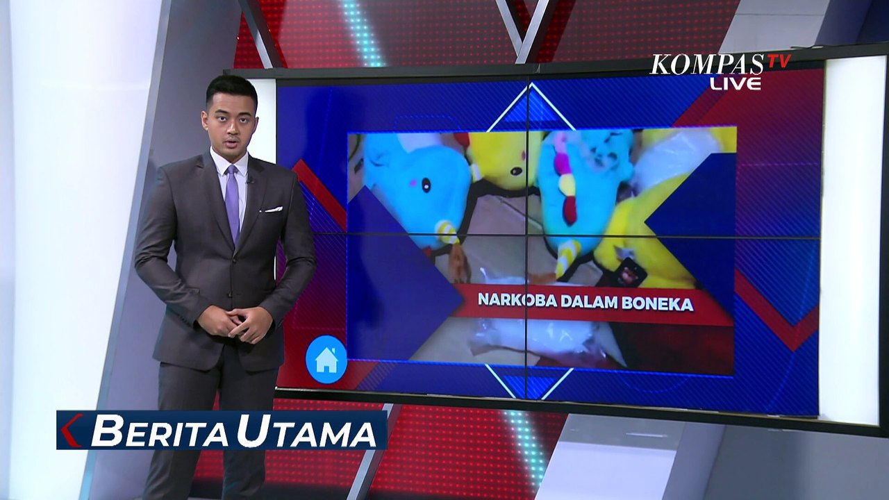 Polisi Bekuk Kurir Narkoba, Simpan Sabu di Dalam Boneka!