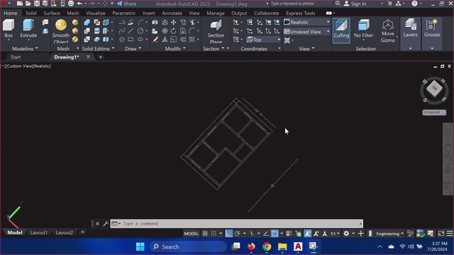 How to convert 2D House to 3D House Modelling in AutoCAD#autocad #3dmodelingsoftware #autocadcivil