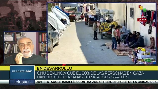 90% de palestinos desplazados por fuerzas israelíes