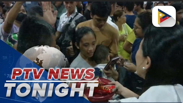 Senate spouses conduct relief efforts in Marikina