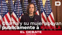 Barak Obama se decide y apoya con su mujer la candidatura de Kamala Harris