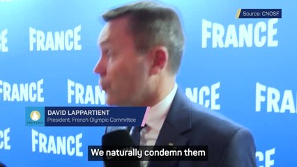 Olympic officials condemn arson attacks that 'undermine' the Games