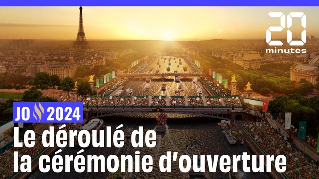JO 2024 : Le déroulé de la cérémonie d’ouverture