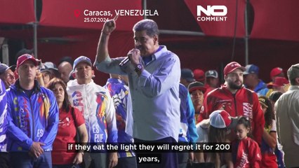 Venezuela’s presidential candidates wrap up election campaigns