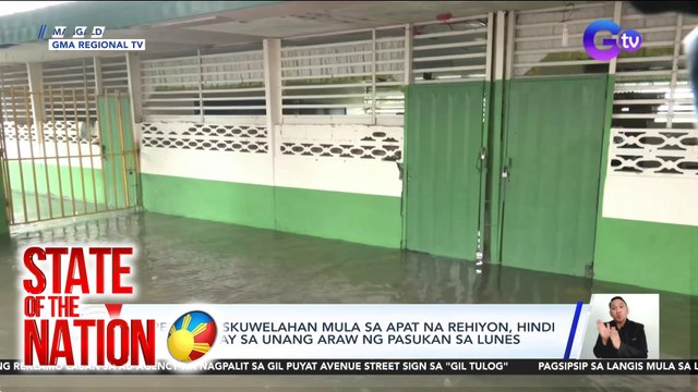 State of the Nation Part 1 & 3: Napurnadang balik-eskuwela; Freediving sa baha?, atbp.