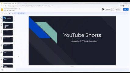 YT Shorts Mastery Course Overview 🎥