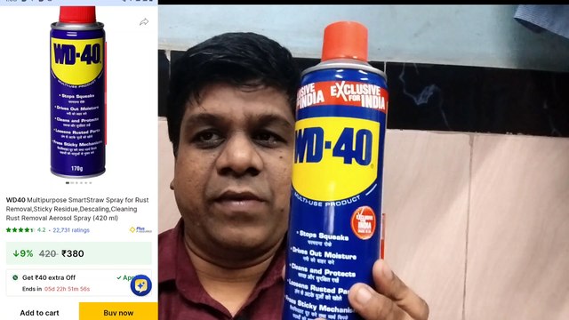 Remove Rusting of Screw, Lock by WD-40 | Remove Corrosion of Metals by WD-40 | Remove Corrosion of Screw, Lock etc by WD-40
