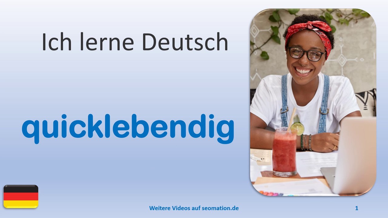✅quicklebendig✅ Ich lerne Deutsch mit Texten und Bildern