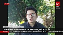 Asesinan a brigadista municipal de Uruapan, Michoacán